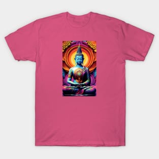 Buddha Mandala flower T-Shirt